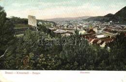 ** T3 Brassó, Kronstadt, Brasov; Blumenau / Bolonya, D. T. C. L. / General View (EK) - Sin Clasificación