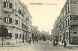 T2/T3 Szombathely, Király Utca, Villamos, Weinberg Divatáruház, Fischer Lajos SzÅ±csáru... - Non Classificati