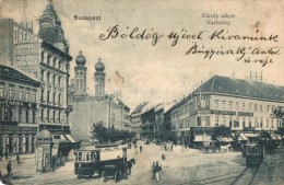 T3 Budapest V. Károly Körút, Dohány Utcai Zsinagóga, Dreher Antal... - Zonder Classificatie
