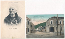 ** * 21 Db RÉGI FÅ‘leg Bosnyák Lap Jobb Darabokkal / 21 Pre-1945 Mostly Bosnian Town-view Postcards... - Sin Clasificación
