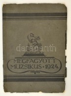 A Megfagyott Muzsikus. Bp., 1924, Királyi József MÅ±egyetem Hallgatói. 148. Számozott... - Non Classés