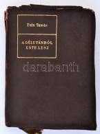 Falu Tamás: A Délutánból Este Lesz. Bp., (1935.), Singer és Wolfner, 129 P.... - Sin Clasificación