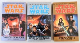 Kevin J. Anderson Jedi Academy Trilógia, 3 Db Angol NyelvÅ± Star Wars Könyv: Jedi Search,  Dark... - Non Classificati