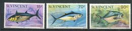 SAINT VINCENT 1976 - Yvert 451/53 - Poisson - Neuf * MLH) Avec Trace De Charniere - St.Vincent (...-1979)