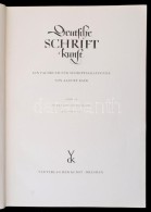 Albert Kapr: Deutsche Schriftkunst. Dresden, 1955, Veb Verlag Der Kunst. Német Nyelven. Kiadói... - Sin Clasificación