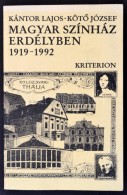 Kántor Lajos, KötÅ‘ József: Magyar Színház Erdélyben (1919-1992) Bp.,1994,... - Sin Clasificación