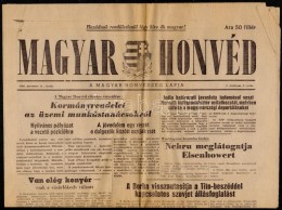 1956 Magyar Honvéd, A Magyar Honvédség Lapja, I. évfolyam 9. Szám, Benne A... - Non Classificati