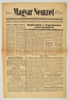 1956 A Magyar Nemzet November Elsejei Száma, Benne A Forradalom Híreivel - Non Classificati