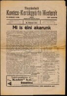 1937 Tiszántúli Kovács-Kerékgyártó Mesterek Lapja, III. évfolyam... - Non Classificati