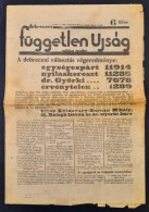 1935 Debreceni Független Újság, Politikai Napilap, XI. évfolyam 79. Száma - Non Classificati