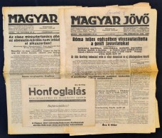 1935-1937 Vegyes újság Tétel: Magyar JövÅ‘ Független Politikai Napilap 2... - Non Classificati