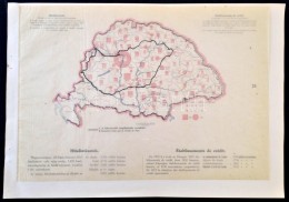 Cca 1920 Hitelintézetek Magyarországon / Établissements De Crédit En Hongrie, A... - Andere & Zonder Classificatie