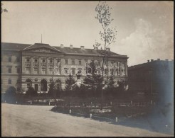 Cca 1900 Budapest, VIII. Ludoviceum, A Ludovika épülete. NagyméretÅ± Fotó. Erdélyi... - Altri & Non Classificati