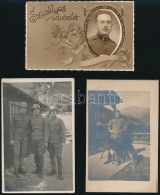 Cca 1920 Katonai Privát Fotólapok, Nagyobb Része Feliratozva, 9x14 Cm - Altri & Non Classificati