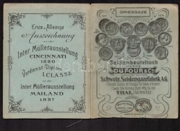 Cca 1900 Seidengazefabrik A.G. Schweiz  áruminta - Pubblicitari