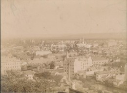 Cca 1890 Kolozsvár, Látképe, Mozgalmas NagyméretÅ± Keményhátú... - Altri & Non Classificati