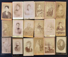 Cca 1880-1890 Egy Felvidéki Nemesi Család Fotóalbuma, Többségében... - Altri & Non Classificati