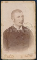 1900 Klösz György MÅ±termében Készült Férfiportré, Amelynek... - Sin Clasificación