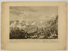 Cca 1770 A Lowoschutzi Csata RézmetszetÅ± Képe. 48x34 Cm  / 
The Battle Of Lowoschutz In Bohemia... - Prenten & Gravure