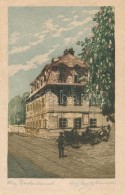 Olvashatatlan Jelzéssel: Wien. Színes Rézkarc, Papír, 14×9 Cm - Altri & Non Classificati