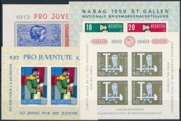 ** 1937-1962 4 Db Blokk Mi 3, 16, 17, 18 (Mi EUR 73,-) - Altri & Non Classificati