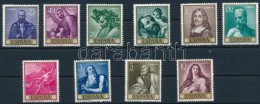 ** 1963 Festmények Sor Mi 1384-1393 - Altri & Non Classificati