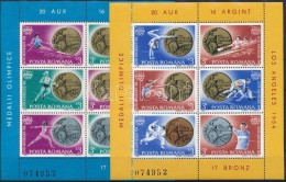 ** 1984 Nyári Olimpia, Los Angeles Blokksor Mi 209-210 - Altri & Non Classificati