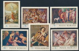 ** 1968 Festmények Sor Mi 2706-2711 - Altri & Non Classificati