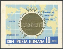 ** (*) 1964 Olimpiai Játékok Vágott Blokk Mi 59 - Altri & Non Classificati