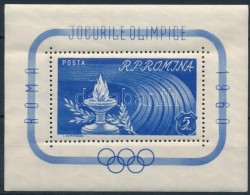 ** 1960 Nyári Olimpia; Róma Blokk Mi 46 - Altri & Non Classificati