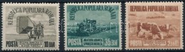 ** 1953 MezÅ‘gazdaság Sor Mi 1459-1461 - Altri & Non Classificati