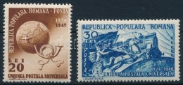 ** 1949 75 éves Az UPU Sor Mi 1189-1190 - Altri & Non Classificati