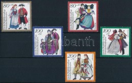 ** 1994 Népviselet Sor Mi 1757-1761 - Altri & Non Classificati