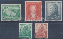 ** * 1949 Kerékpár Verseny + Goethe Sor Mi 106-107 + 108-109 (Mi EUR 64.-) - Andere & Zonder Classificatie