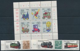 ** 1980 Vonat Kisív Mi 2566 - 2571+ Hármascsík Pár Mi 2562 - 2565 - Andere & Zonder Classificatie