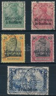 O Marokkó 1900 Mi 8-9, 11, 15, 17 - Otros & Sin Clasificación