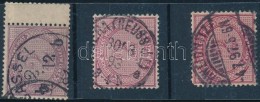 O 1875 Mi 37 A, B, F (Mi EUR 200.-) - Altri & Non Classificati