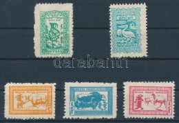 ** 1958 Állatok Sor Mi 128-132 (* Mi EUR 42.-) - Otros & Sin Clasificación