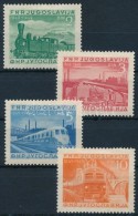 * 1949 Vasút Sor Mi 583-586 (**Mi EUR 60,-) - Otros & Sin Clasificación