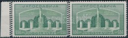 ** 1941 Mi 433 Pár FüggÅ‘leges KettÅ‘s Fogazással / Pair With Double Vertical Perforation - Otros & Sin Clasificación