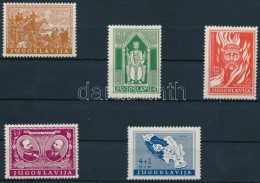 * 1940 Zágrábi Postásotthon Sor Mi 413-417 (**Mi EUR 20,-) - Altri & Non Classificati