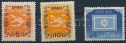 ** 1952 A Trónörökös Kinevezése Sor Mi 608-610 - Altri & Non Classificati