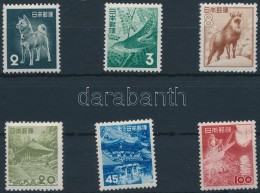 ** 1952/1954 Növények és állatok 6 érték Mi 585-586, 588-589, 591-592 - Altri & Non Classificati