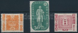 ** 1946 75 éves A Modern Posta 3 érték Mi 362-364 - Altri & Non Classificati