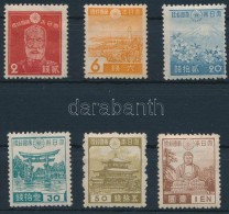 * 1937/1944 Forgalmi 6 érték Mi 255 A, 259 A, 265 A, 268 A, 269 A - Altri & Non Classificati