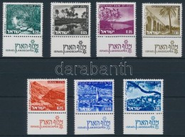 ** 1973-1974 Forgalmi; Tájak 2 Db Sor Mi 598-601 X, 623-625 X - Otros & Sin Clasificación