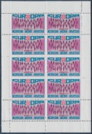 ** 1972 Európa Emigrációs Kiadás 10-es Kisív / Europe Exile Issue, Sheet Of 10 - Altri & Non Classificati