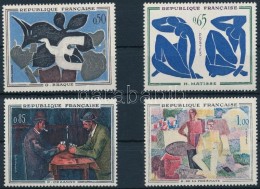 ** 1961 Festmények Sor Mi 1372-1375 - Altri & Non Classificati