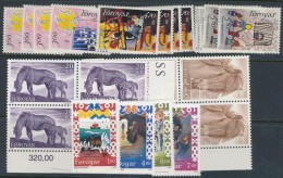 ** O 1986-1994 5 Klf Postatiszta Sor Többpéldányban Ill. Négyestömbökben + 1... - Otros & Sin Clasificación