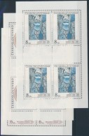 ** 1992 Nemzeti Galéria (XXV) Kisív Sor Mi 3133-3135 - Otros & Sin Clasificación